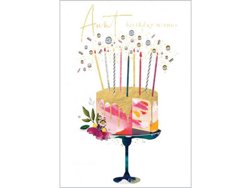 Picture of AUNT BIRTHDAY WISHES CARD